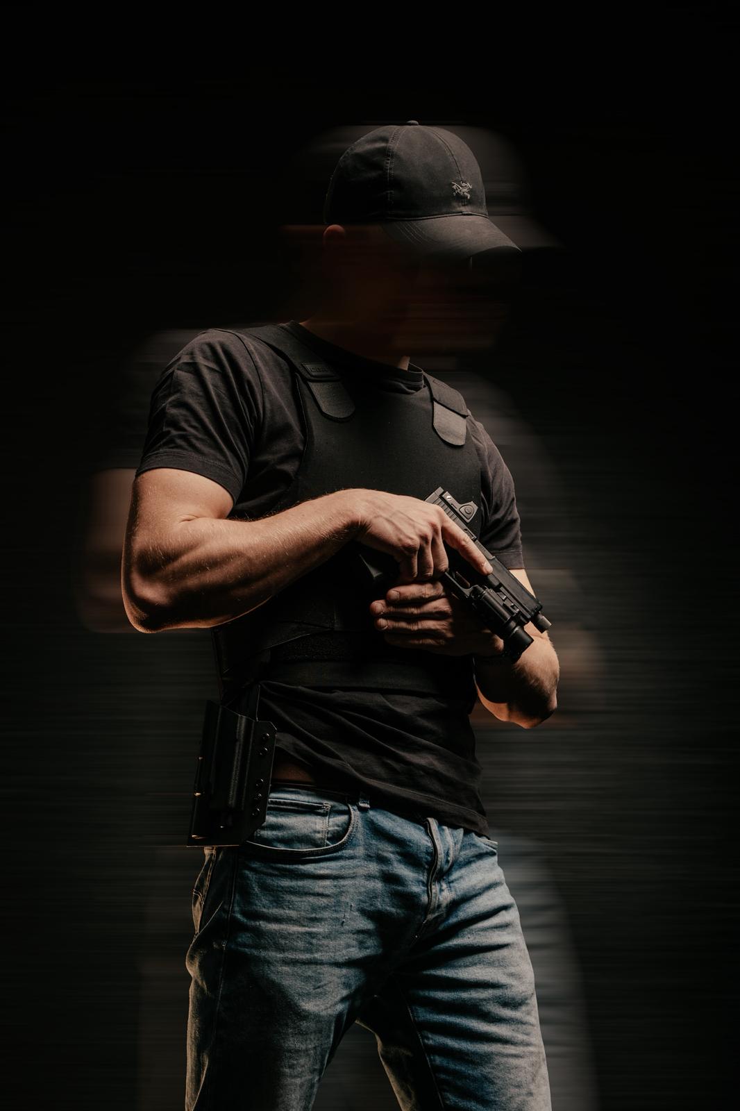 covert bulletproof vest full torso protection