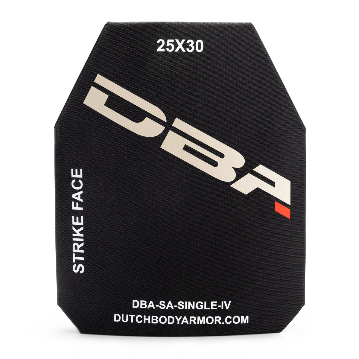 Dutch Body Armor NIJ Level IV Stand-Alone ballistic plate 25x30 cm