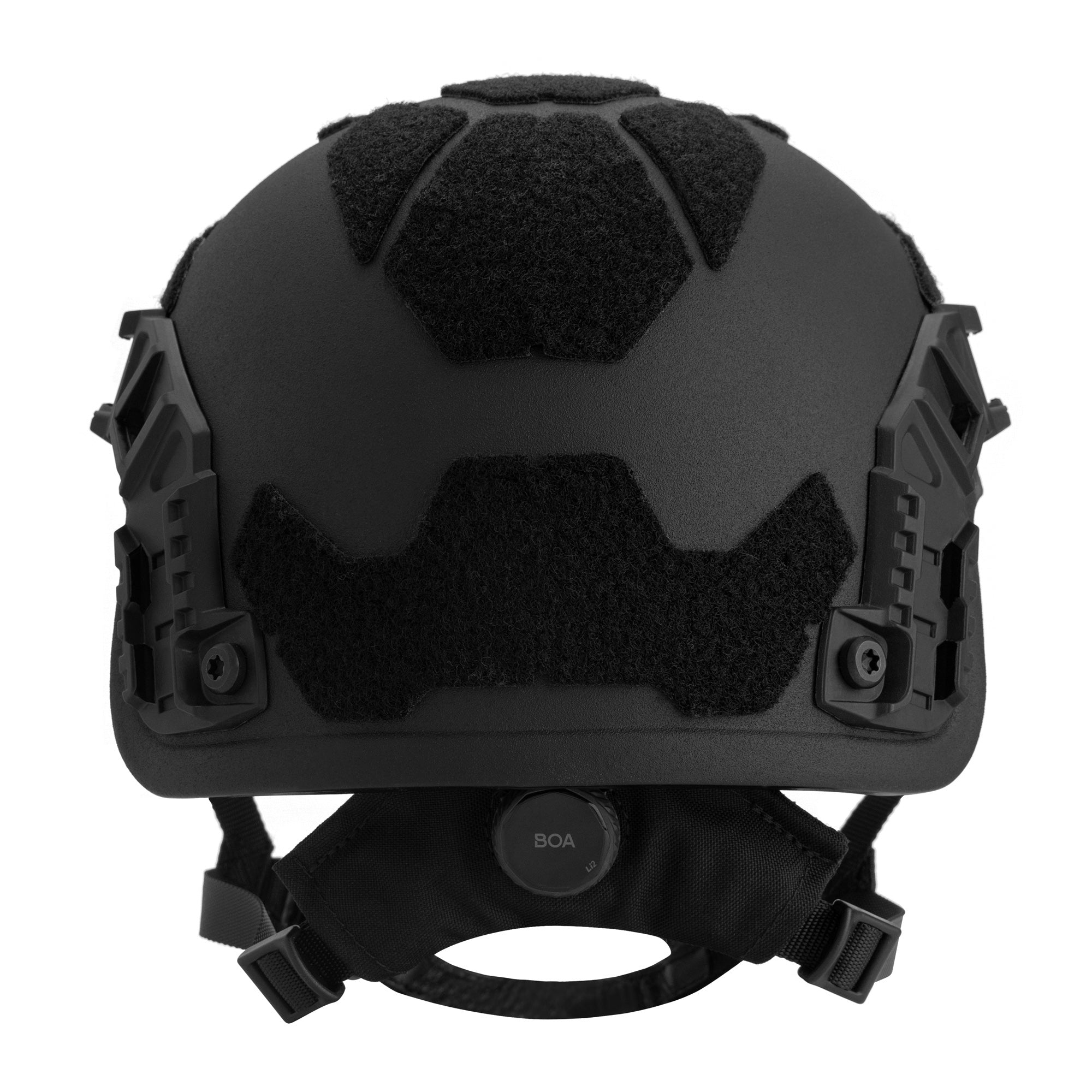 Ballistic helmet with boa