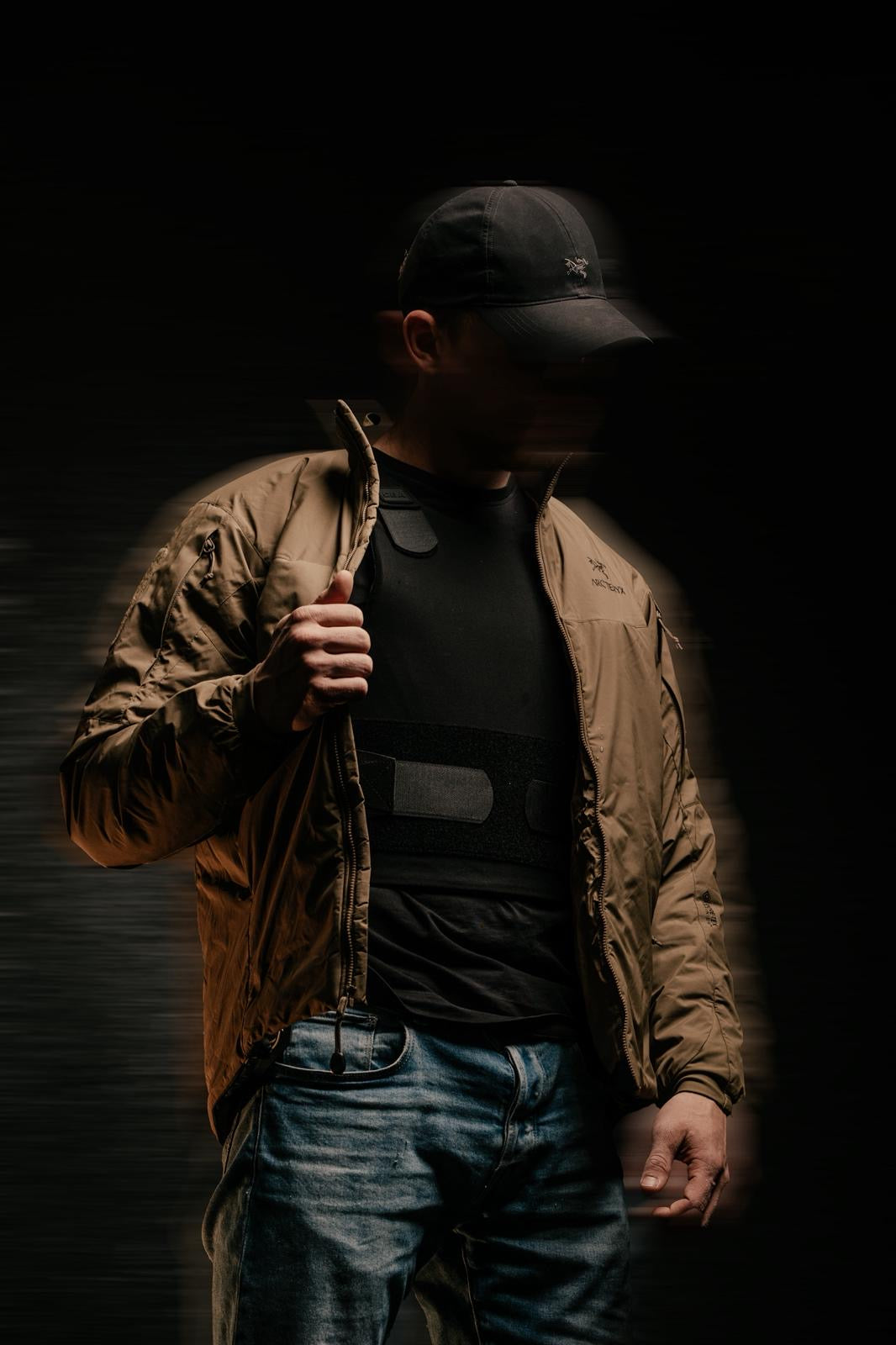 Discreet body armor vest