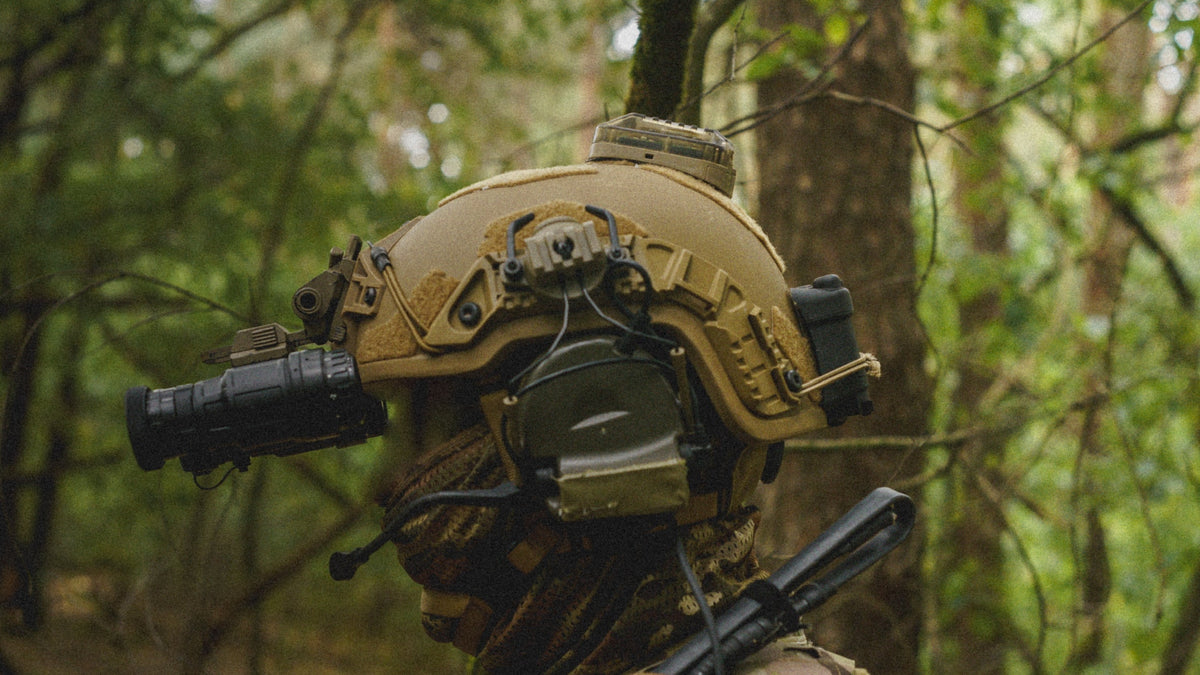 High cut ballistic helmet