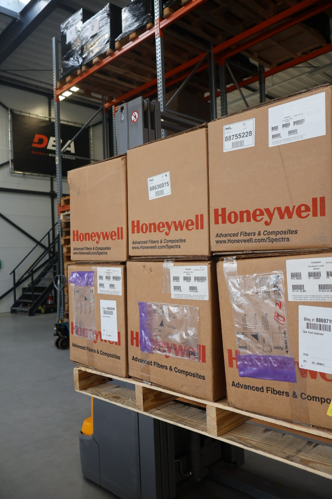 Production facility from dutch body armor 